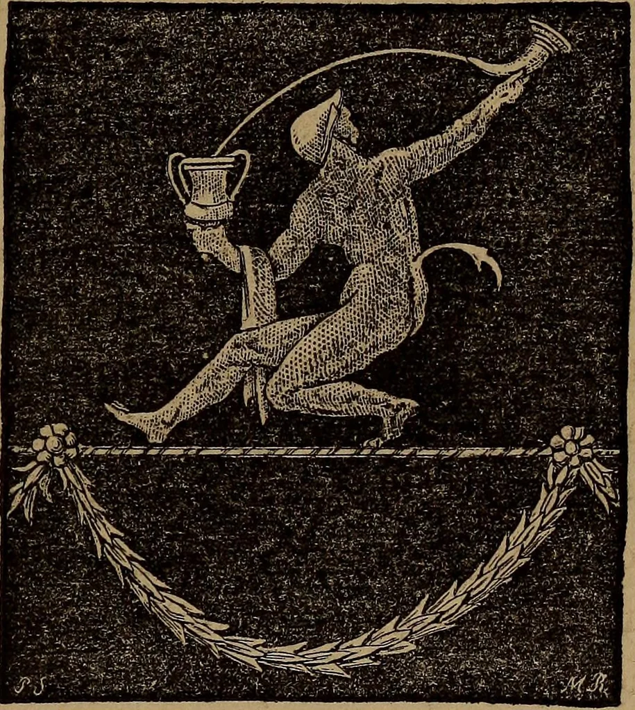 An illustration from Wonders of bodily strength and skill : in all ages and all countries, 1873, leaf 178