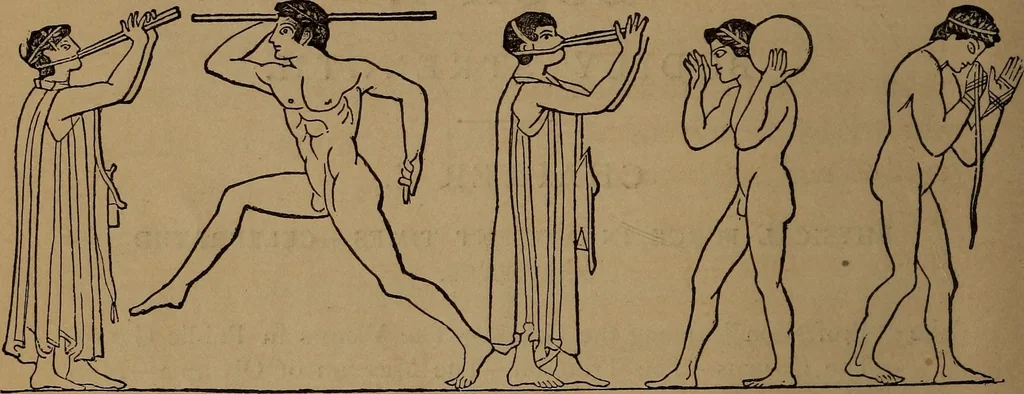 An illustration from Wonders of bodily strength and skill : in all ages and all countries, 1873, leaf 19