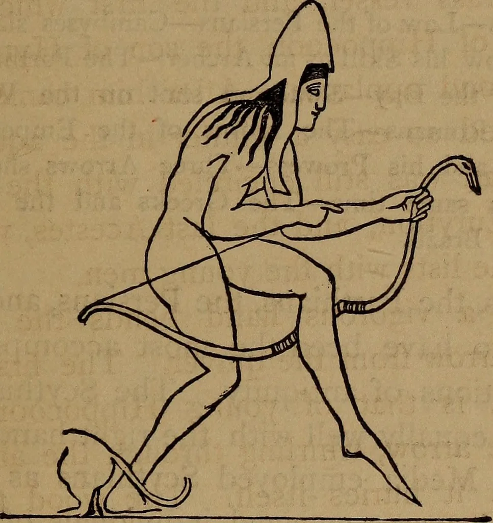 An illustration from Wonders of bodily strength and skill : in all ages and all countries, 1873, leaf 262
