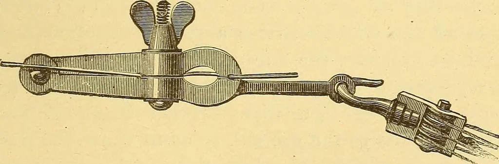 An illustration from Wonders of electricity, 1872, leaf 120
