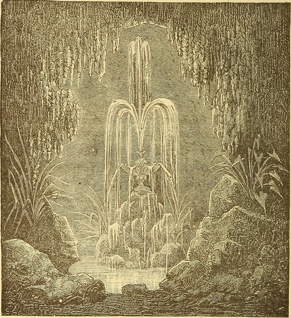 An illustration from Wonders of electricity, 1872, leaf 309