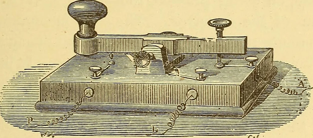 An illustration from Wonders of electricity, 1872, leaf 58