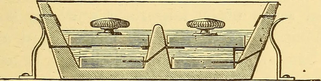 An illustration from Wonders of electricity, 1872, leaf 82