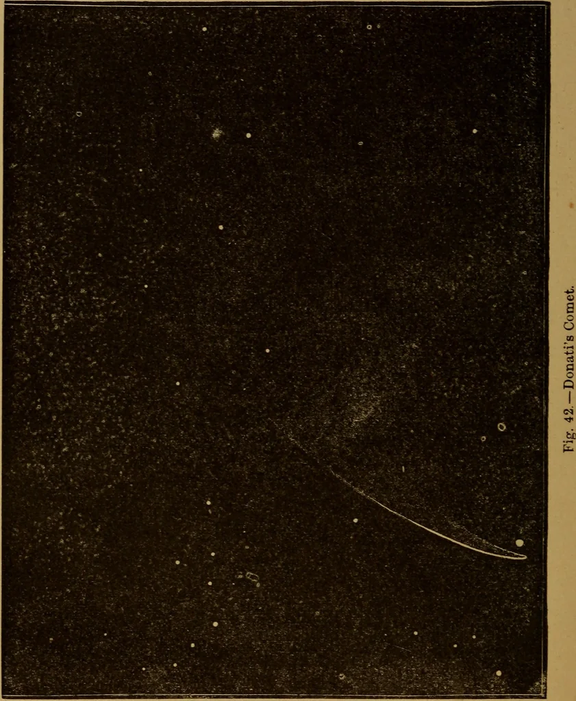 An illustration from The wonders of the heavens, 1871, leaf 221