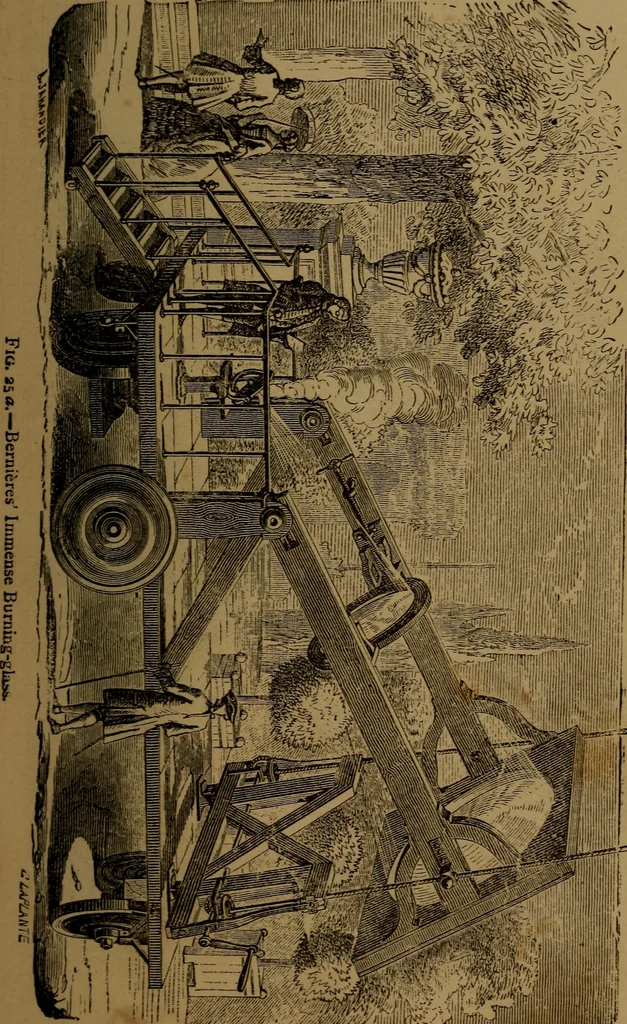An illustration from The wonders of the heavens, 1871, leaf 316