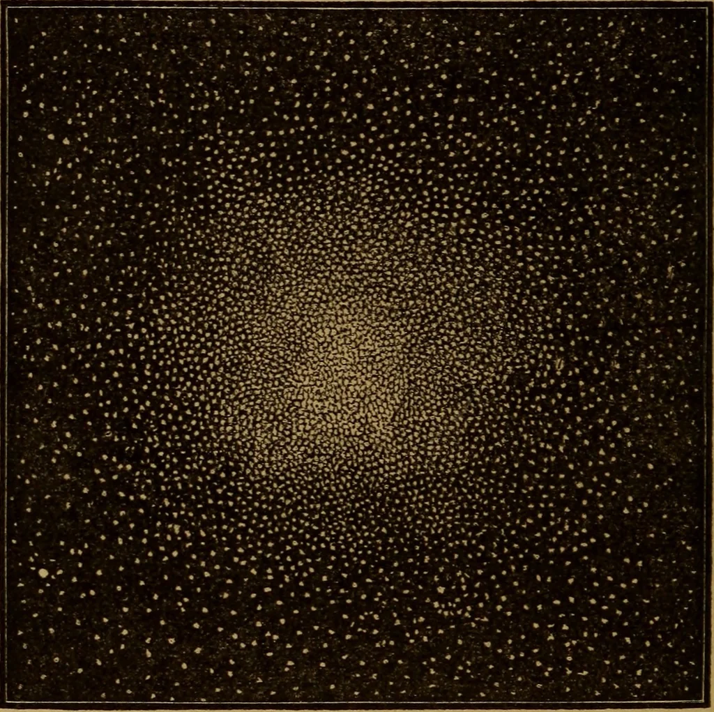 An illustration from The wonders of the heavens, 1871, leaf 33