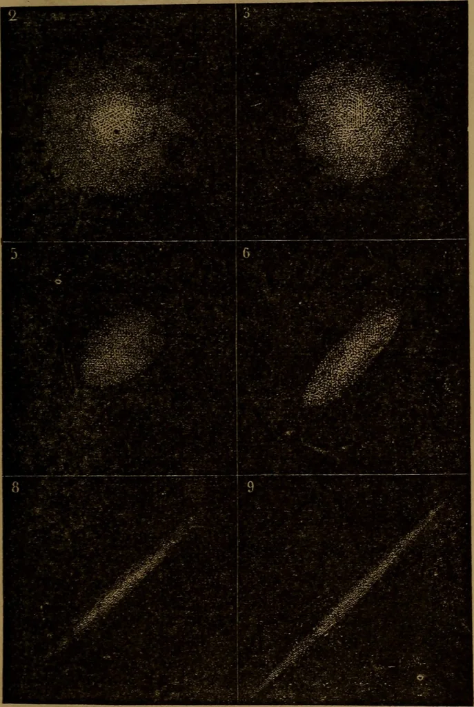 An illustration from The wonders of the heavens, 1871, leaf 34