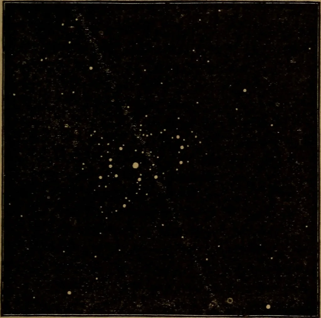 An illustration from The wonders of the heavens, 1871, leaf 88