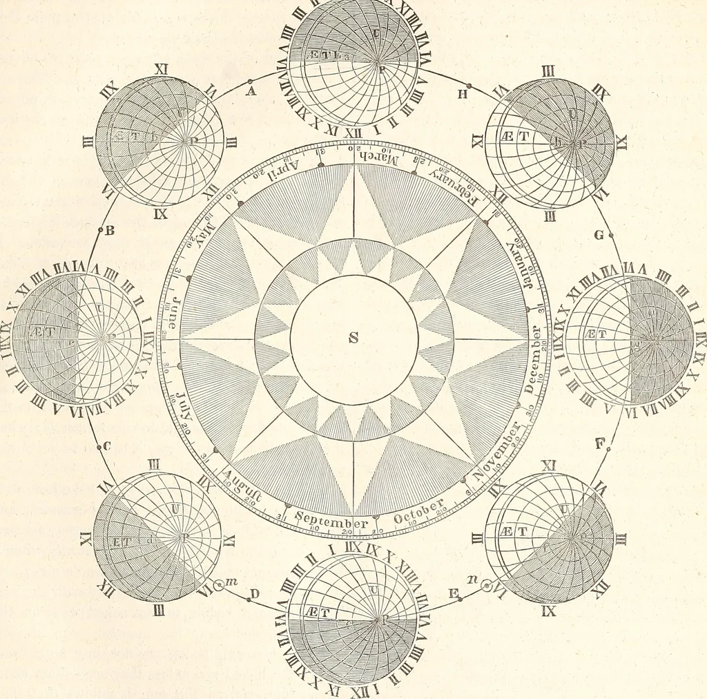 An illustration from The wonders of the heavens, being a popular view of astronomy, including a full illustration of the mechanism of the heavens; embracing the sun, moon, and stars, with descriptions of the planets, comets, fixed stars, double stars, the constellations, the galaxy, or milky-way, the zodiacal light, aurora borealis, or norhtern lights, meteors, clouds, falling stars, aërolites, &c, 1837, leaf 114