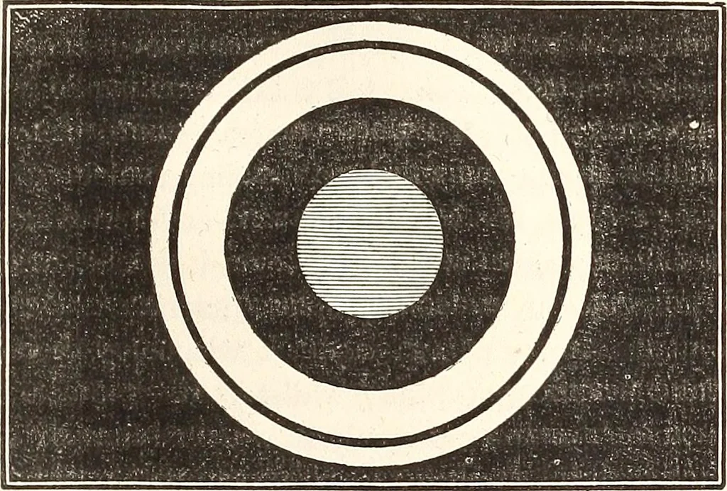 An illustration from The wonders of the heavens, being a popular view of astronomy, including a full illustration of the mechanism of the heavens; embracing the sun, moon, and stars, with descriptions of the planets, comets, fixed stars, double stars, the constellations, the galaxy, or milky-way, the zodiacal light, aurora borealis, or norhtern lights, meteors, clouds, falling stars, aërolites, &c, 1837, leaf 232