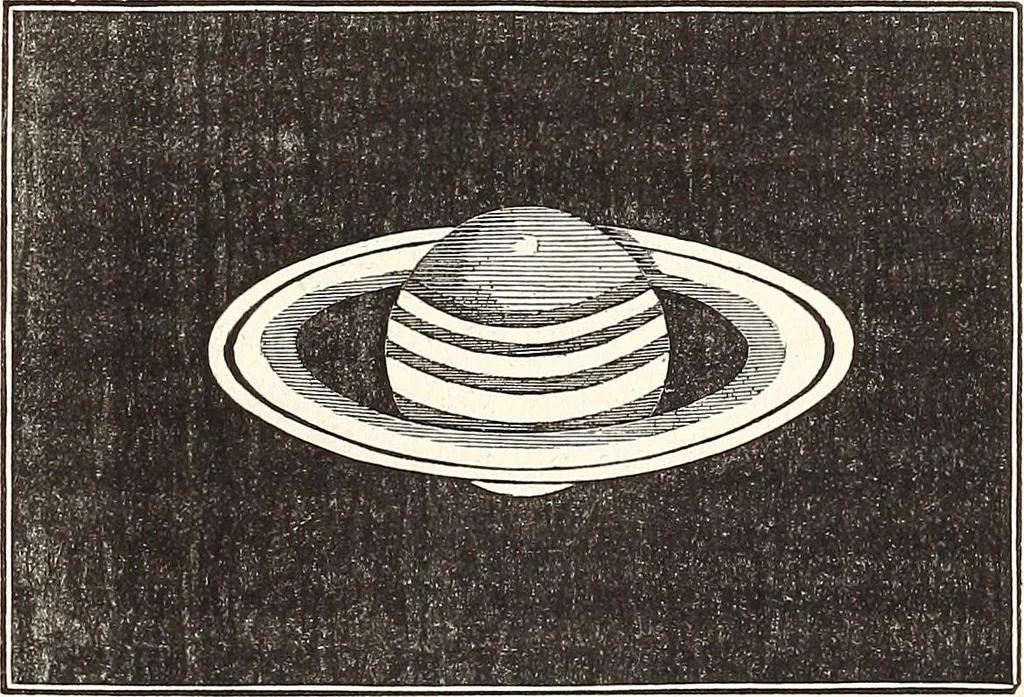 An illustration from The wonders of the heavens, being a popular view of astronomy, including a full illustration of the mechanism of the heavens; embracing the sun, moon, and stars, with descriptions of the planets, comets, fixed stars, double stars, the constellations, the galaxy, or milky-way, the zodiacal light, aurora borealis, or norhtern lights, meteors, clouds, falling stars, aërolites, &c, 1837, leaf 232