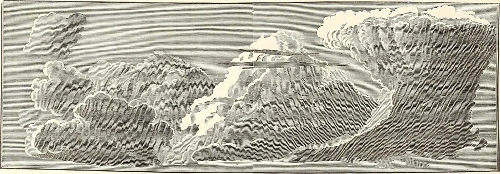 An illustration from The wonders of the heavens, being a popular view of astronomy, including a full illustration of the mechanism of the heavens; embracing the sun, moon, and stars, with descriptions of the planets, comets, fixed stars, double stars, the constellations, the galaxy, or milky-way, the zodiacal light, aurora borealis, or norhtern lights, meteors, clouds, falling stars, aërolites, &c, 1837, leaf 395