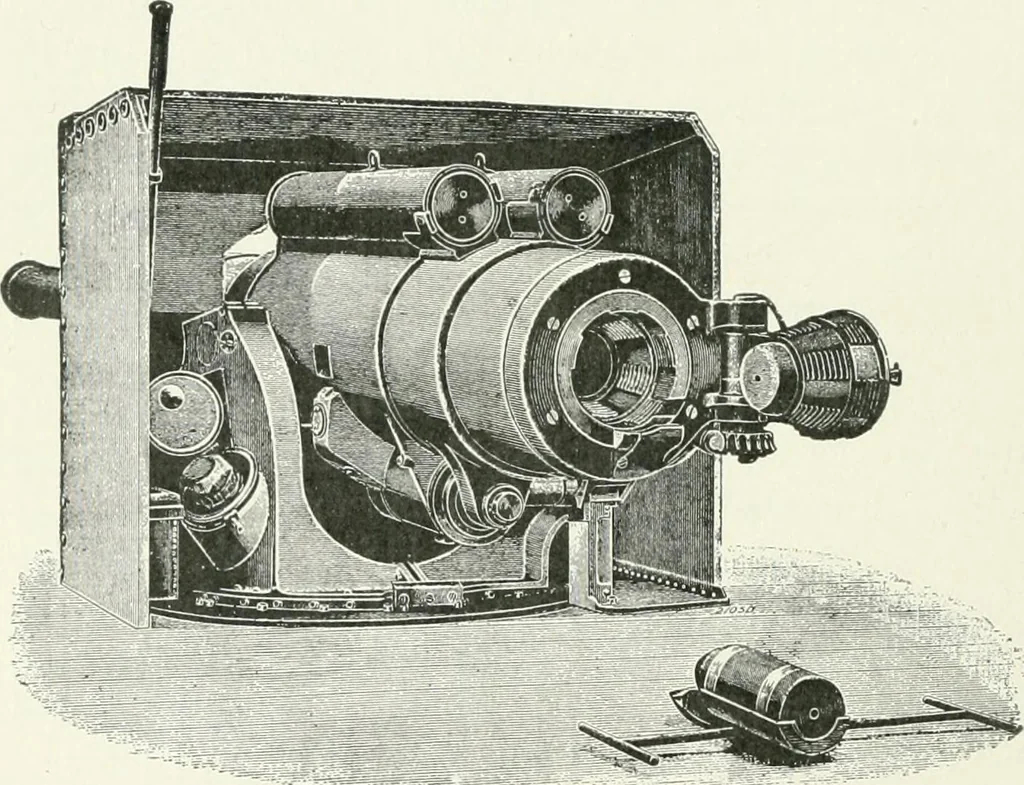 An illustration from The wonders of modern mechanism. A résumé of recent progress in mechanical, physical, and engineering science, 1896, leaf 113