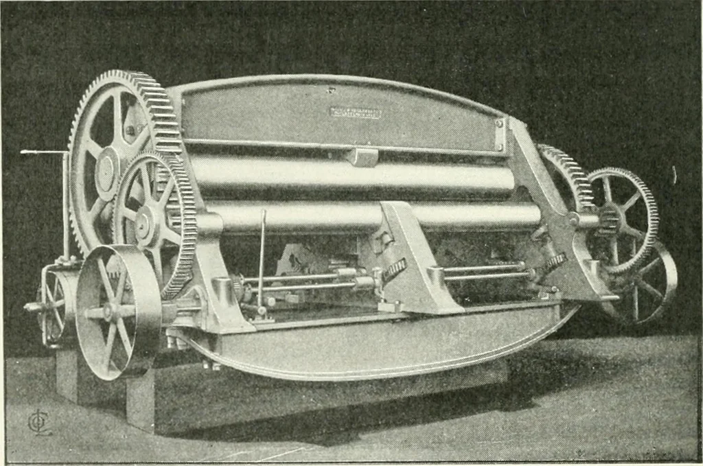 An illustration from The wonders of modern mechanism. A résumé of recent progress in mechanical, physical, and engineering science, 1896, leaf 117