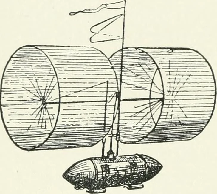 An illustration from The wonders of modern mechanism. A résumé of recent progress in mechanical, physical, and engineering science, 1896, leaf 137
