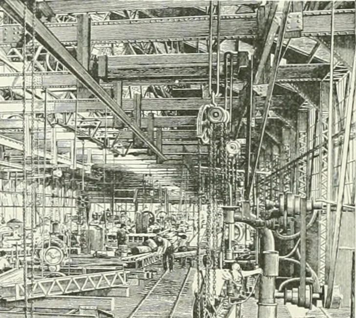 An illustration from The wonders of modern mechanism. A résumé of recent progress in mechanical, physical, and engineering science, 1896, leaf 245