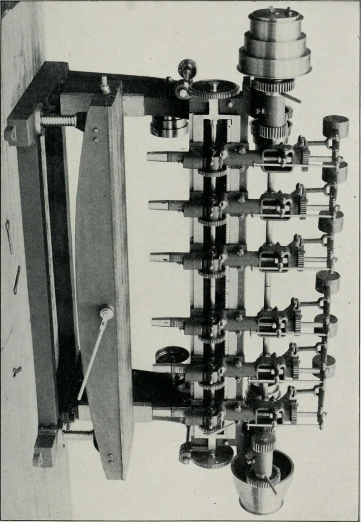 An illustration from The wonders of modern mechanism. A résumé of recent progress in mechanical, physical, and engineering science, 1896, leaf 248