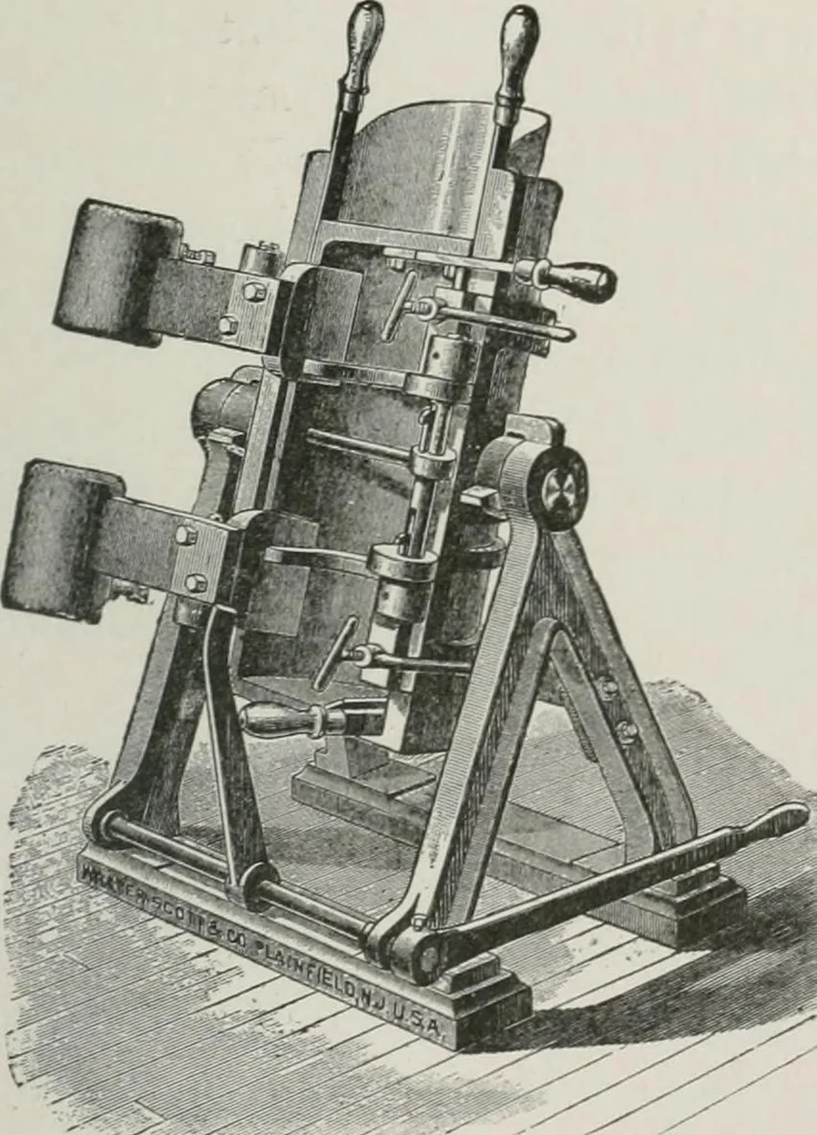 An illustration from The wonders of modern mechanism. A résumé of recent progress in mechanical, physical, and engineering science, 1896, leaf 378