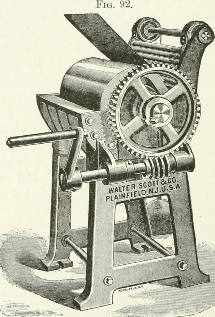 An illustration from The wonders of modern mechanism. A résumé of recent progress in mechanical, physical, and engineering science, 1896, leaf 381