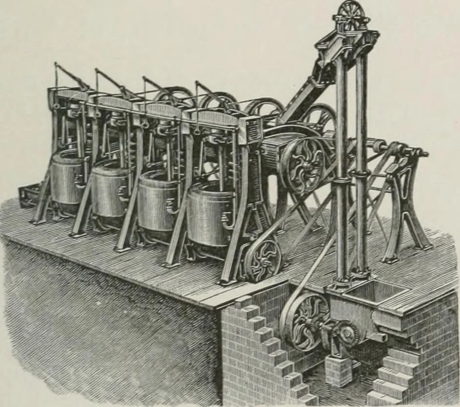 An illustration from The wonders of modern mechanism. A résumé of recent progress in mechanical, physical, and engineering science, 1896, leaf 388