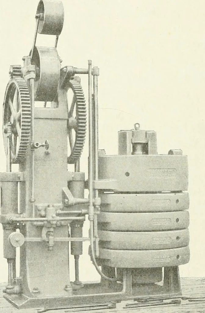 An illustration from The wonders of modern mechanism. A résumé of recent progress in mechanical, physical, and engineering science, 1896, leaf 409