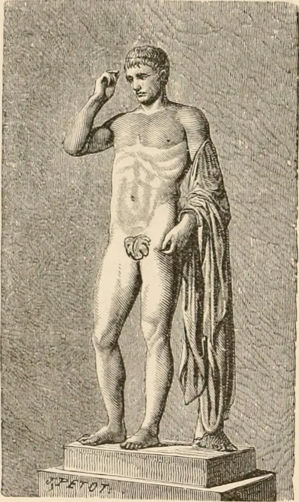 An illustration from Wonders of sculpture, 1873, leaf 135