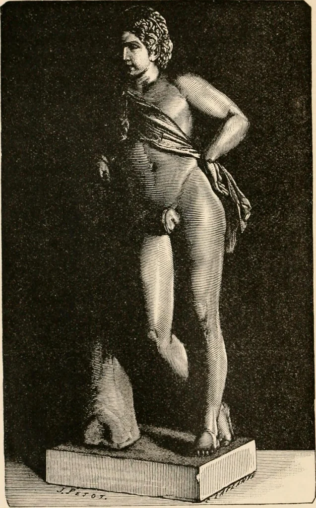 An illustration from Wonders of sculpture, 1873, leaf 139