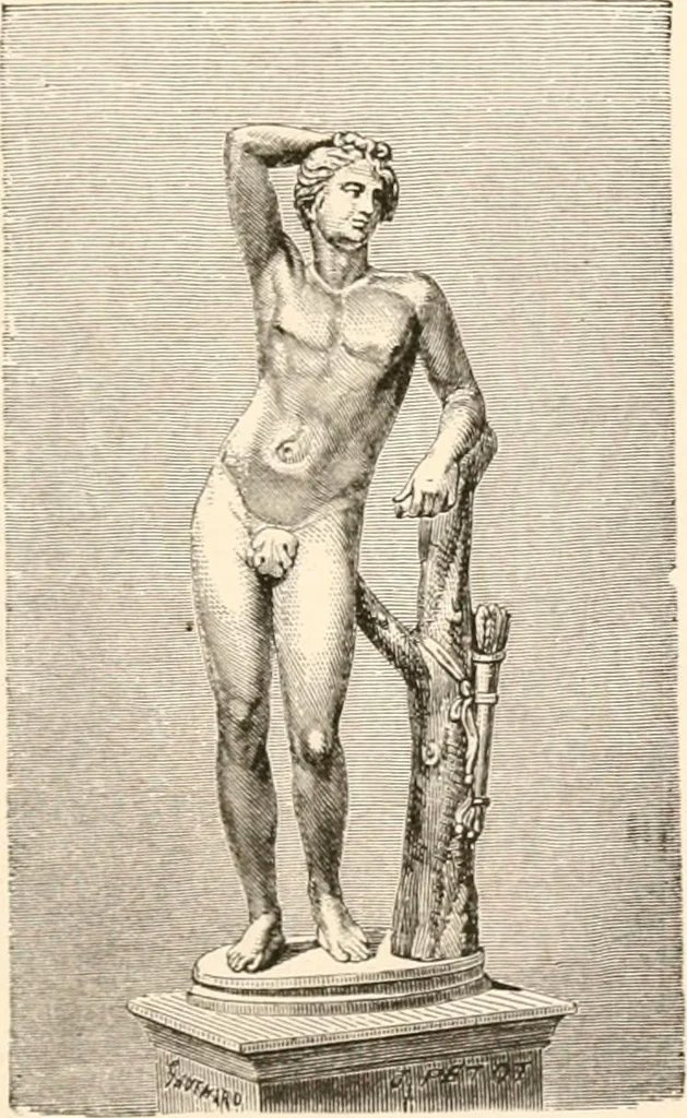 An illustration from Wonders of sculpture, 1873, leaf 152