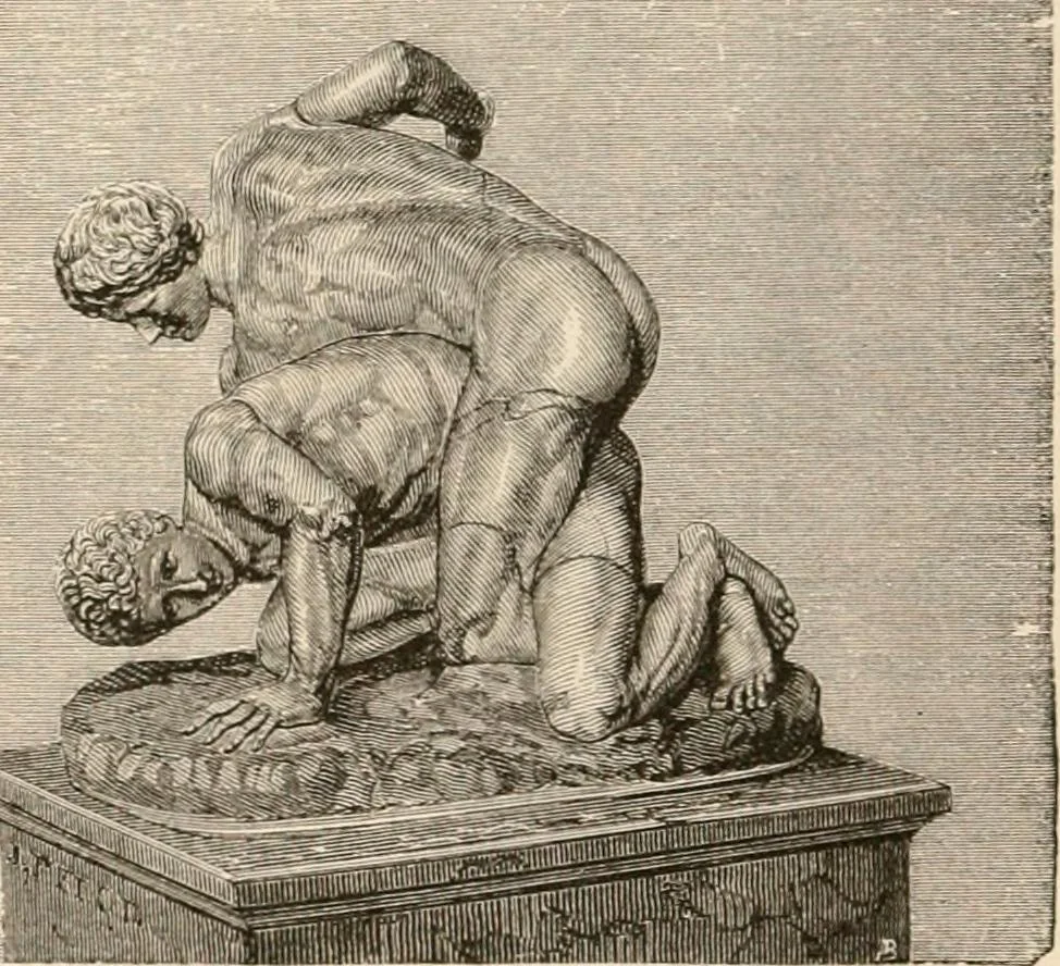 An illustration from Wonders of sculpture, 1873, leaf 155