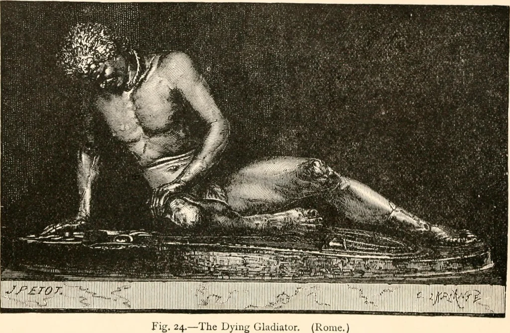 An illustration from Wonders of sculpture, 1873, leaf 158