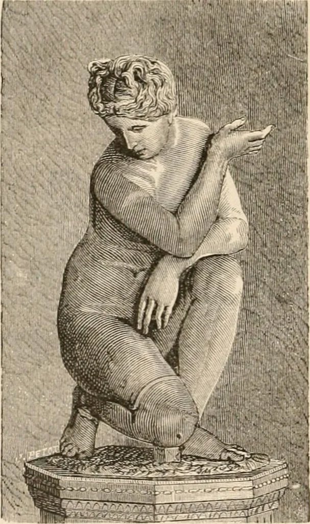 An illustration from Wonders of sculpture, 1873, leaf 161