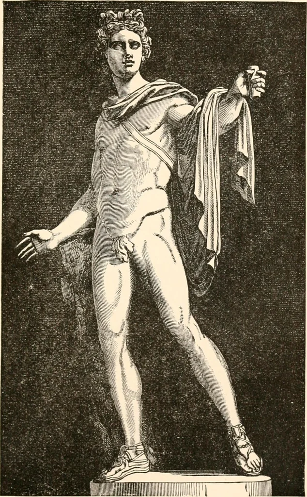 An illustration from Wonders of sculpture, 1873, leaf 164