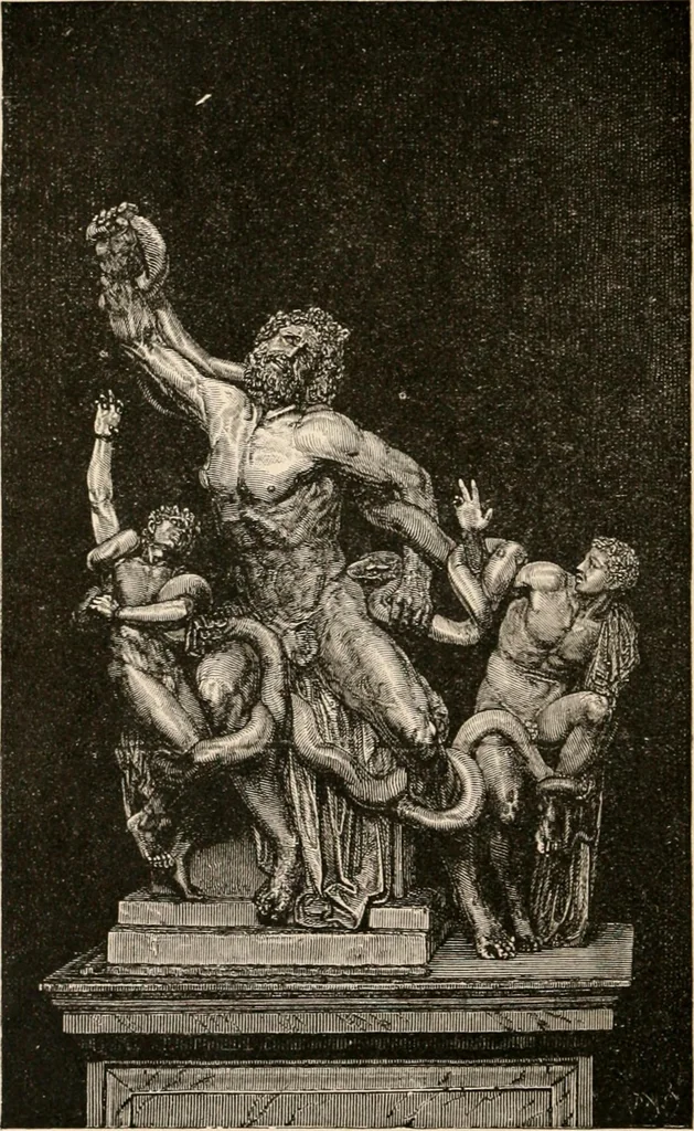 An illustration from Wonders of sculpture, 1873, leaf 167