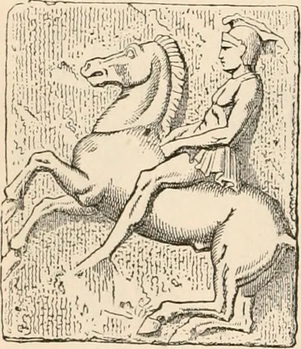 An illustration from Wonders of sculpture, 1873, leaf 193