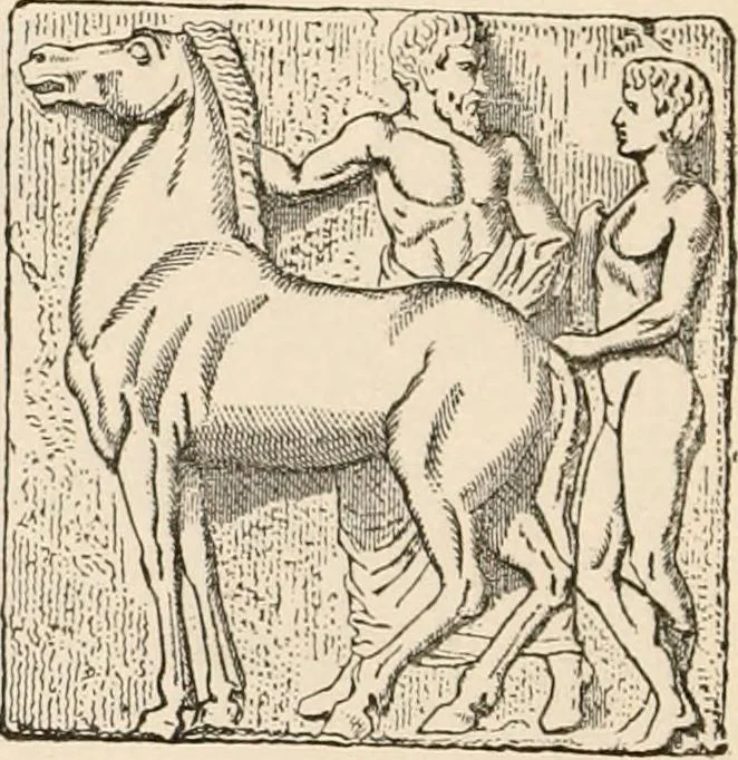 An illustration from Wonders of sculpture, 1873, leaf 193