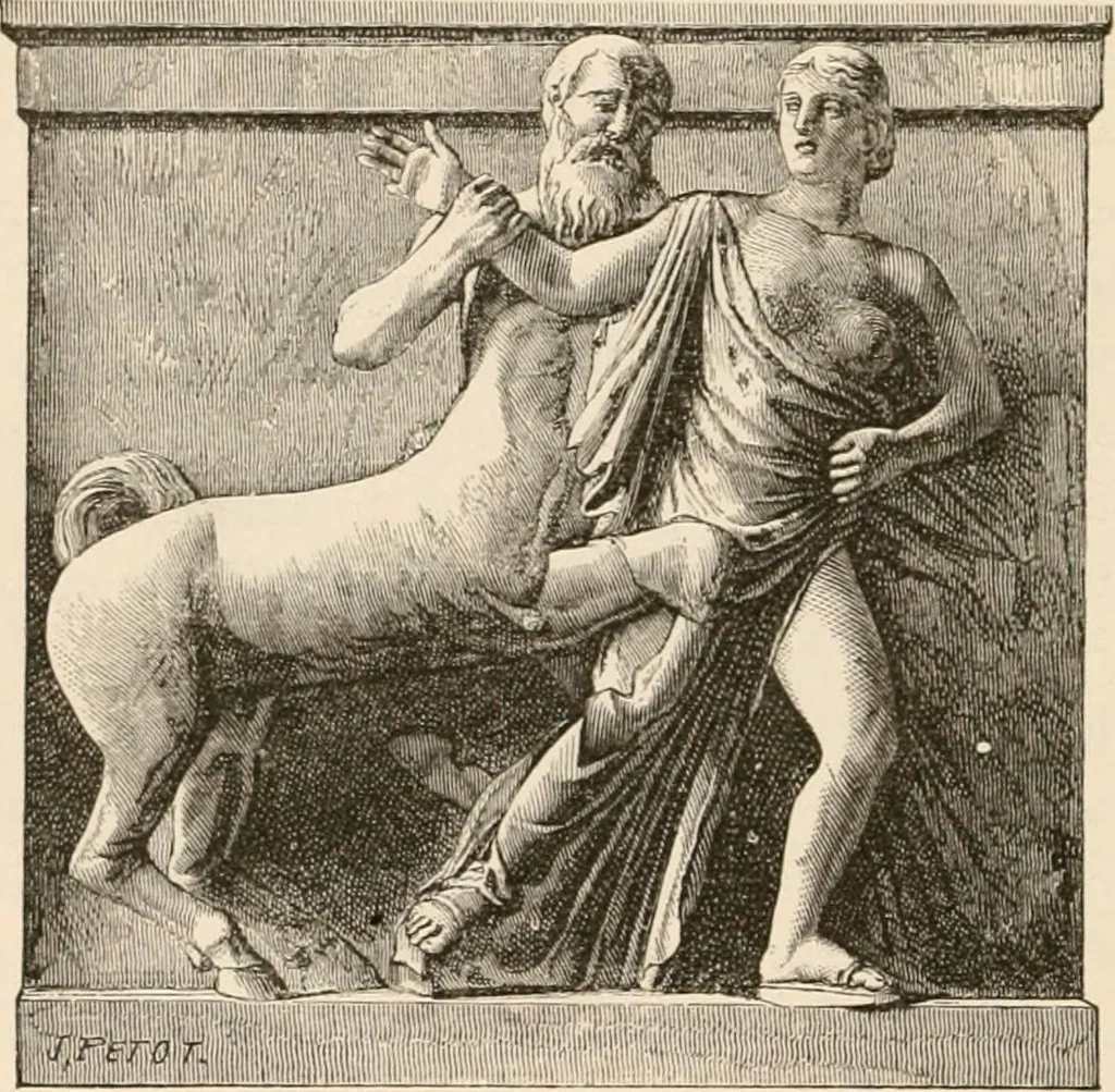 An illustration from Wonders of sculpture, 1873, leaf 195