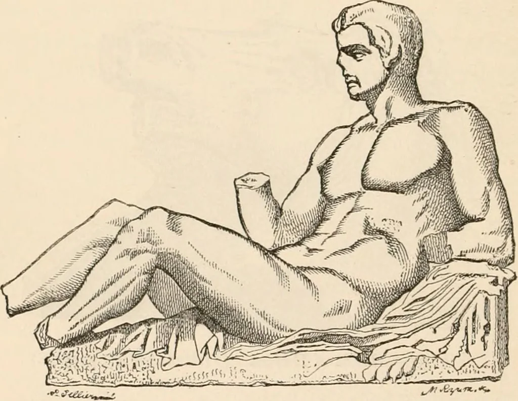 An illustration from Wonders of sculpture, 1873, leaf 201