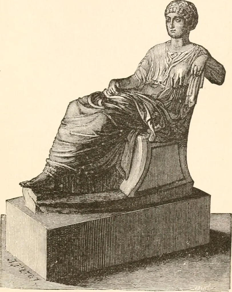 An illustration from Wonders of sculpture, 1873, leaf 212