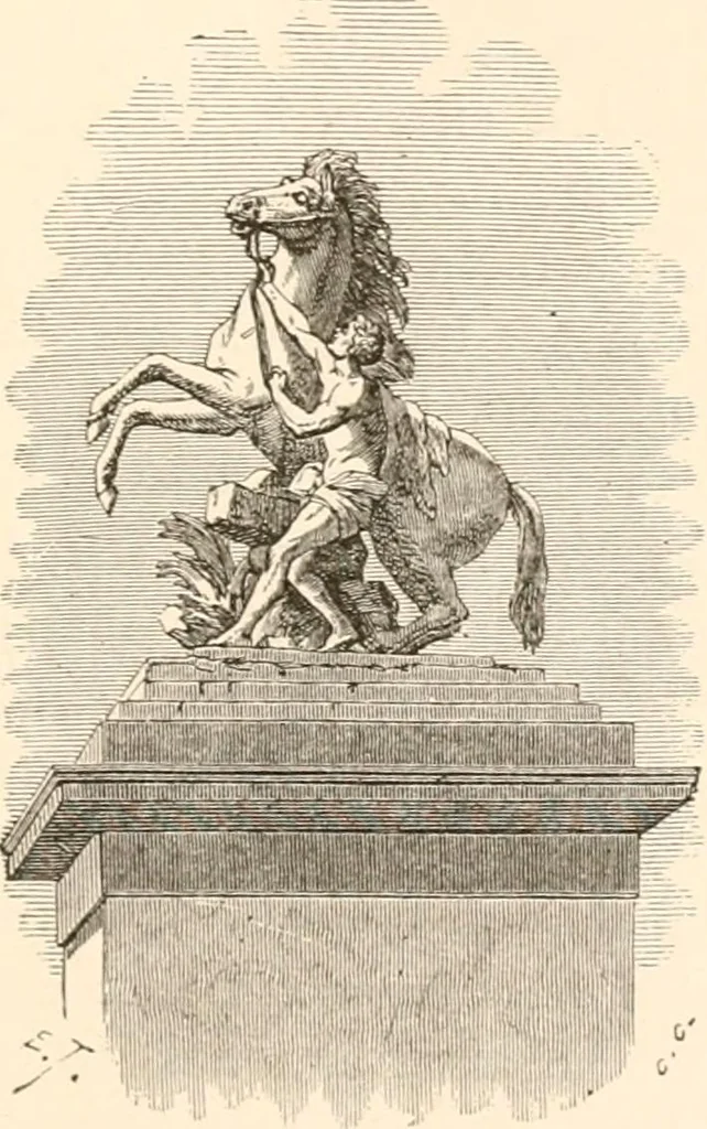 An illustration from Wonders of sculpture, 1873, leaf 352