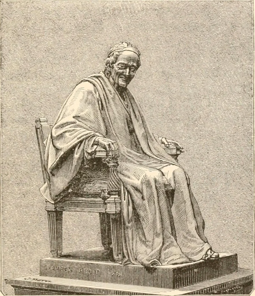 An illustration from Wonders of sculpture, 1873, leaf 360