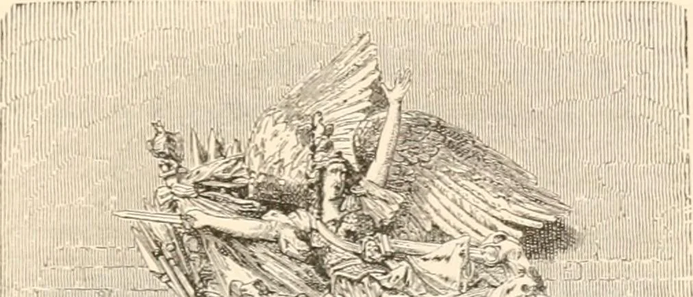 An illustration from Wonders of sculpture, 1873, leaf 366