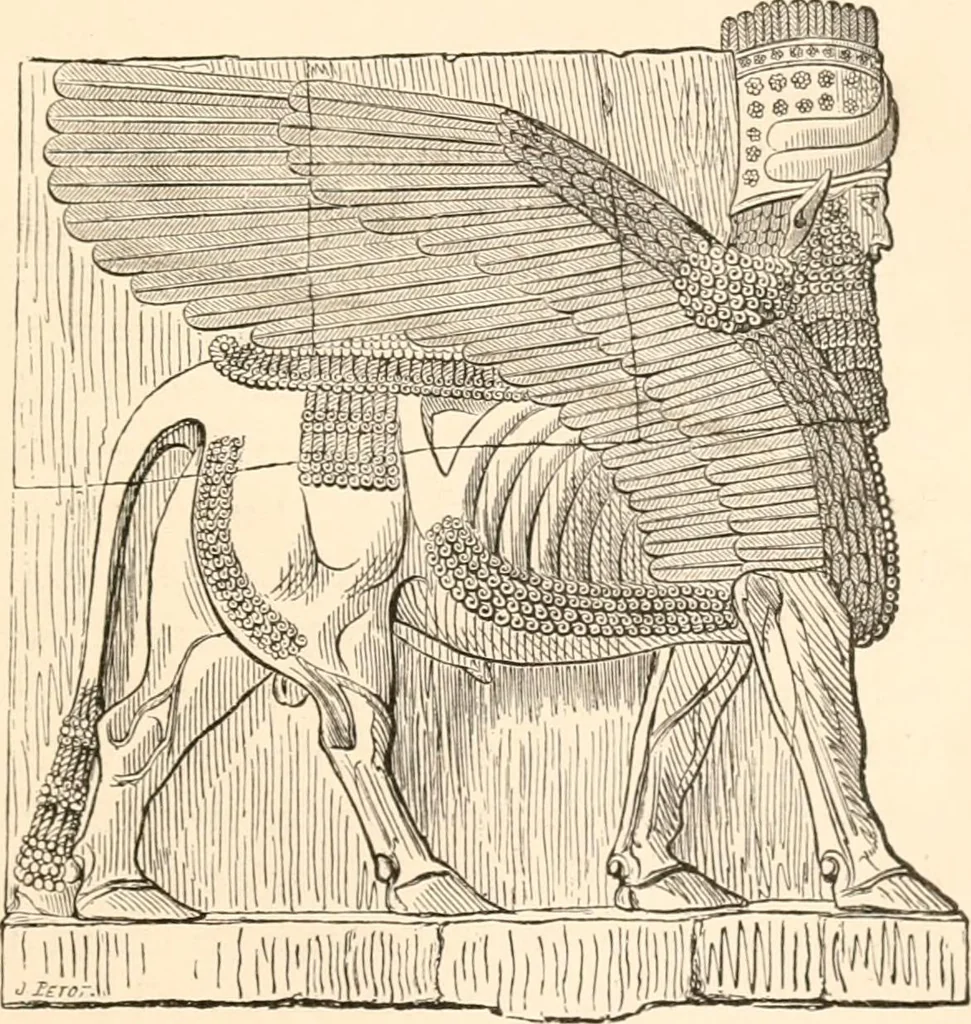 An illustration from Wonders of sculpture, 1873, leaf 66