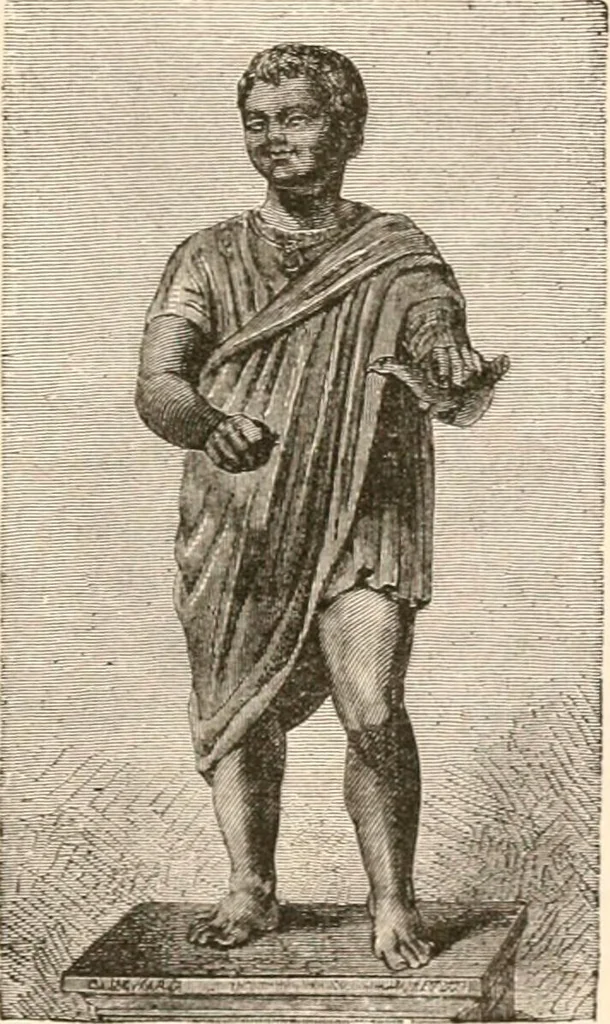 An illustration from Wonders of sculpture, 1873, leaf 78