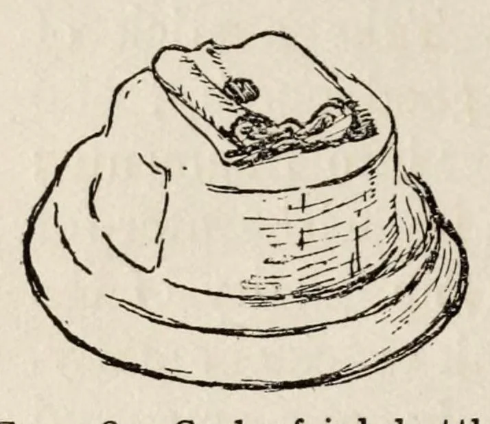 An illustration from Wood-block printing : a description of the craft of woodcutting & colourprinting based on the Japanese practice, 1916, leaf 104