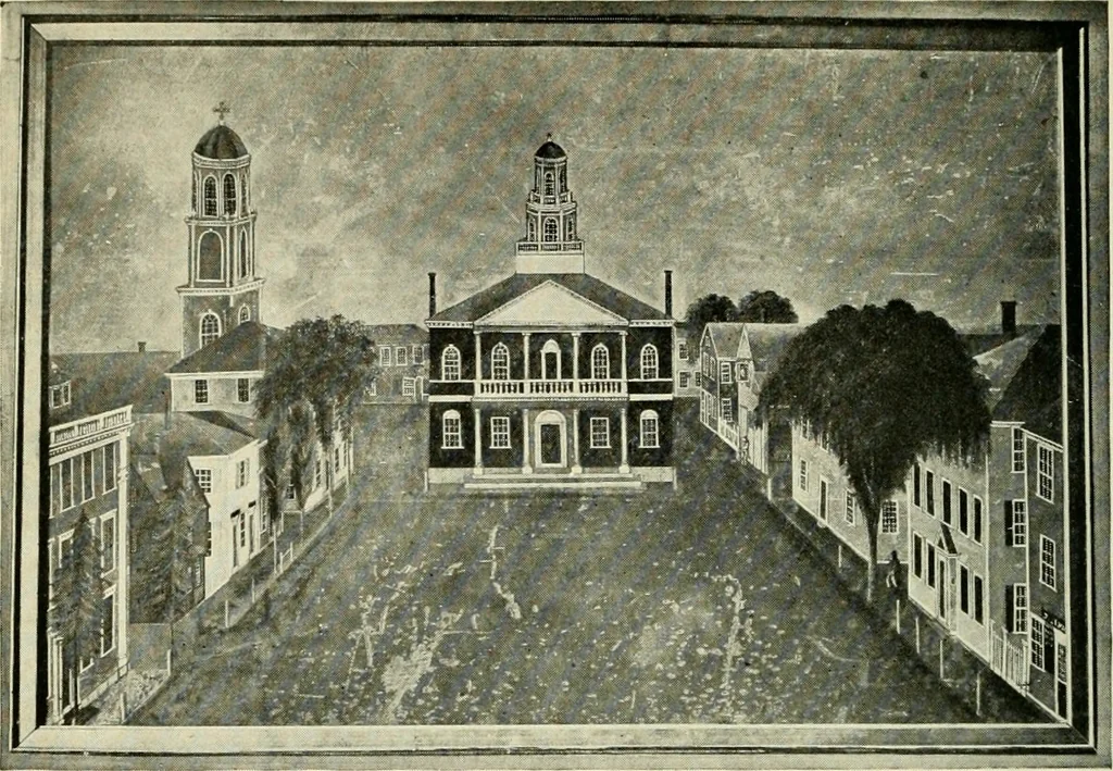 An illustration from The wood-carver of Salem; Samuel McIntire, his life and work, 1916, leaf 277