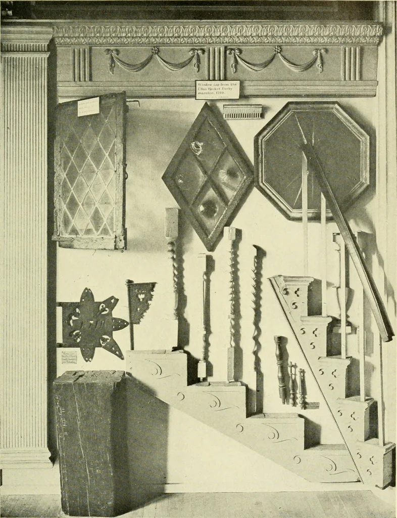 An illustration from The wood-carver of Salem; Samuel McIntire, his life and work, 1916, leaf 74