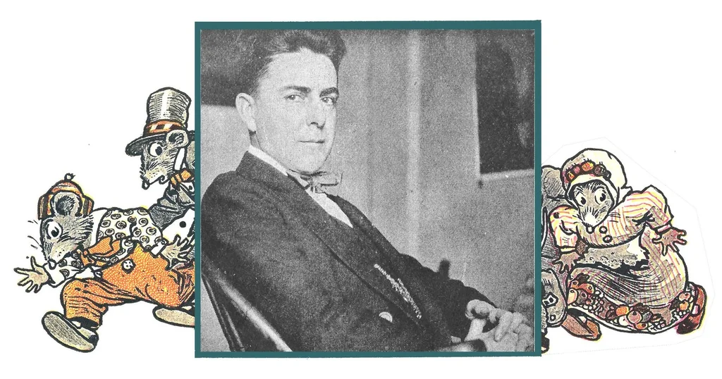 An illustration from Johnny Gruelle Books & Comics, 1911, leaf 1