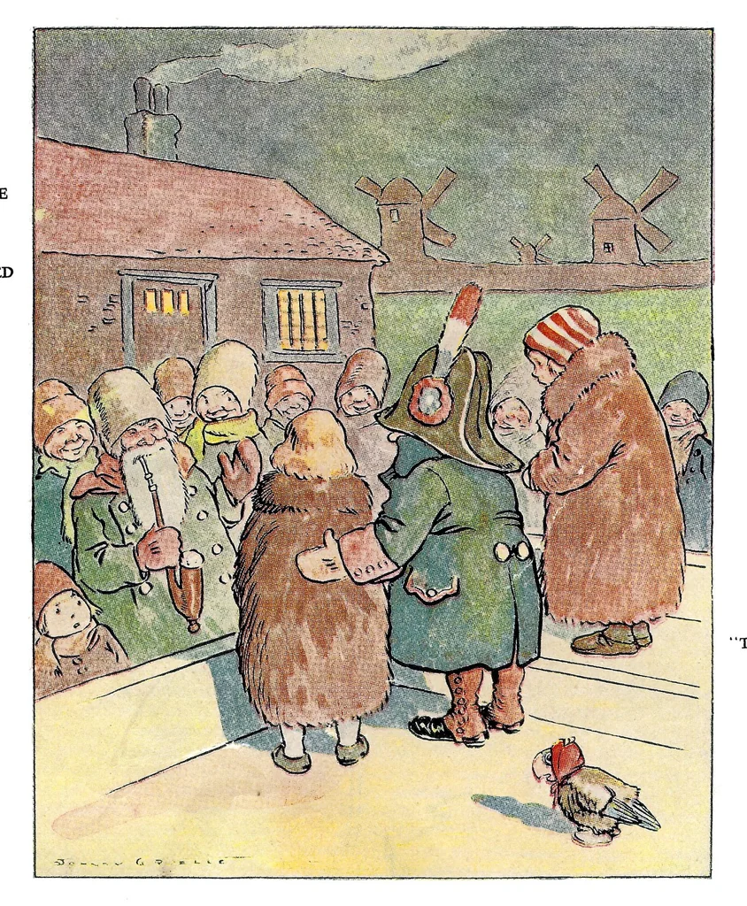 An illustration from Johnny Gruelle Books & Comics, 1911, leaf 5
