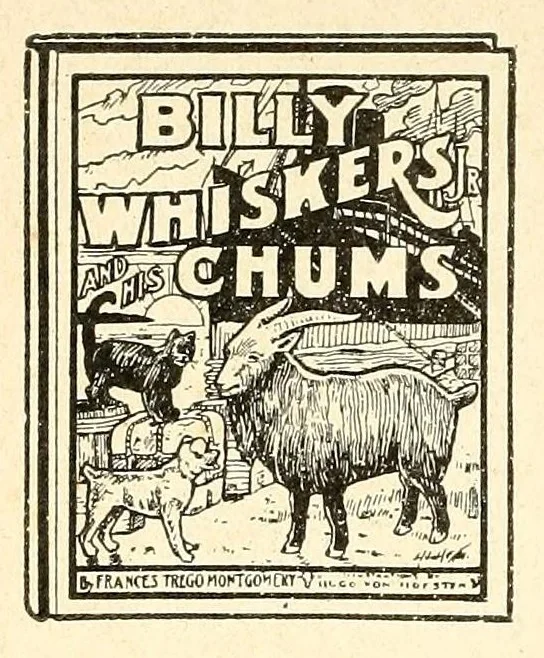 An illustration from Woodland elf, 1906, leaf 128