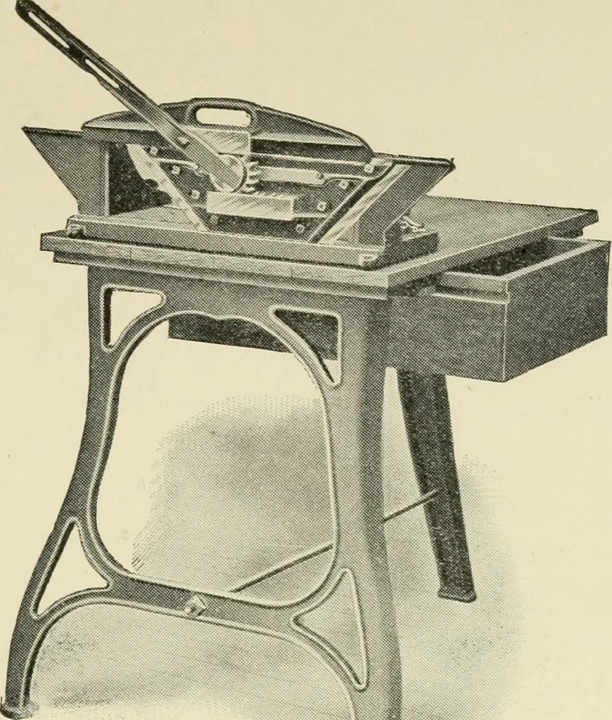 An illustration from Wood pattern-making; the fundamental principles and elementary practice of the art, 1906, leaf 112